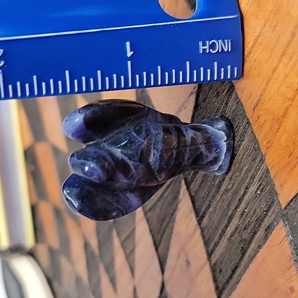 Blue Sodalite Angel Crystal - Picture 6 of 6
